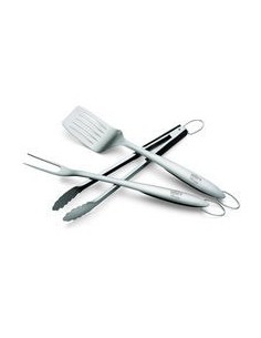 Set 3 utensilios de acero inoxidable Weber Style