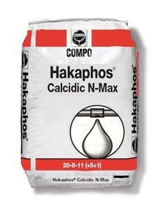 Abono hidrosoluble, NPK (Ca) 20-8-11 (5) con micronutrientes